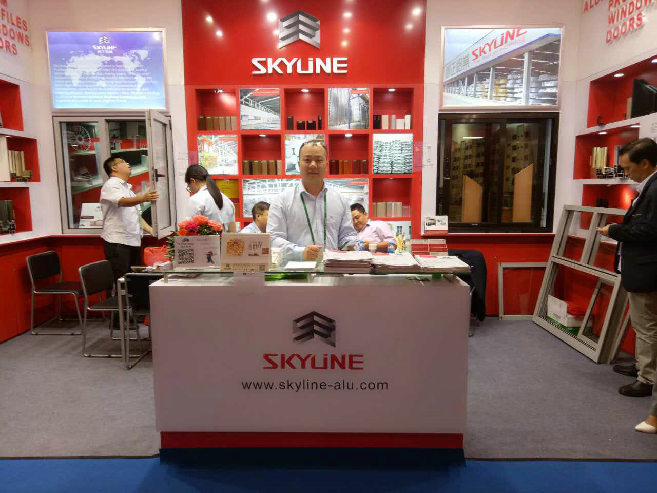 At the 120th Canton Fair, SKYLINE Aluminum Industry and 